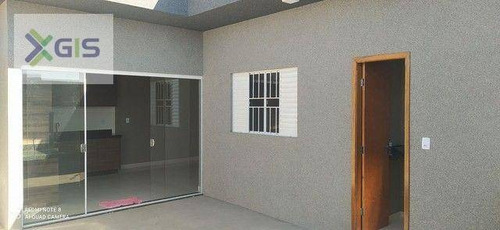 Imagem 3 de 12 de Casa Com 3 Dormitórios À Venda, 120 M² Por R$ 450.000 - Residencial Ary Attab - São José Do Rio Preto/sp - Ca2170
