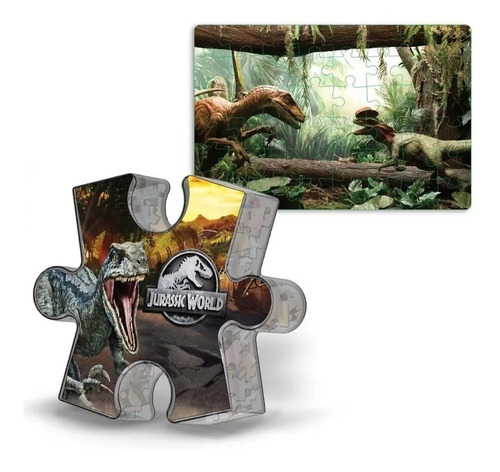 Rompecabezas Jurassic World Puzzle 48 Piezas Dinosaurios 