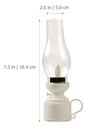 Lámpara Electrónica De Queroseno De Vidrio