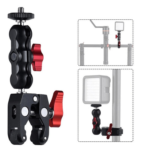 Braçadeira Multifuncional Alicate Crab Clamps Greika A-52k C Cor Preto