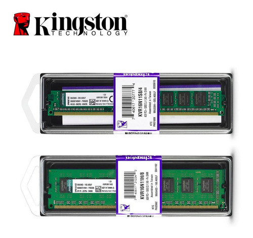 Memoria Ram 4gb Ddr3 1600 Mhz Pc3-12800 Kingston Pc  