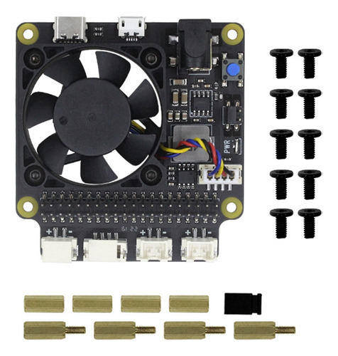 Placa De Expansión De Almacenamiento Hdd/ssd X825 V2.0 De 2,
