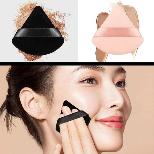 Set De 9 Cojines De Aire Para Maquillaje Con Forma De Huevo