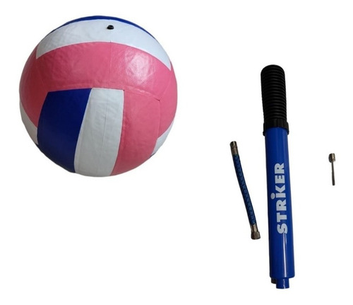 Combo Pelotas De Voley Tourmalhyn Con Inflador