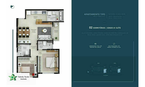 Imagem 20 de 30 de Apartamento À Venda No Bairro Santa Catarina - Criciúma/sc - 401