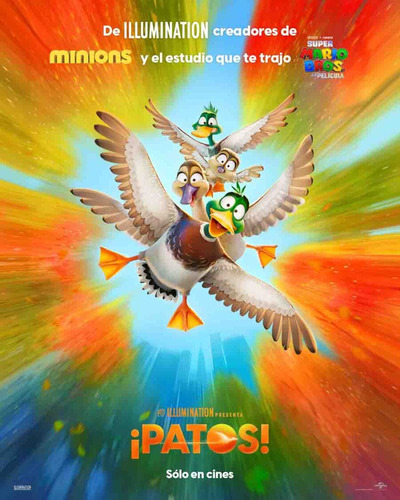 Poster Original De Cine De Patos