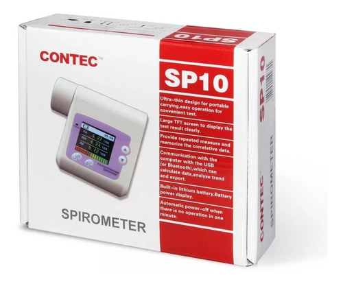 Espirometro Ocupacional Sp10bt - Unidad a $1299900