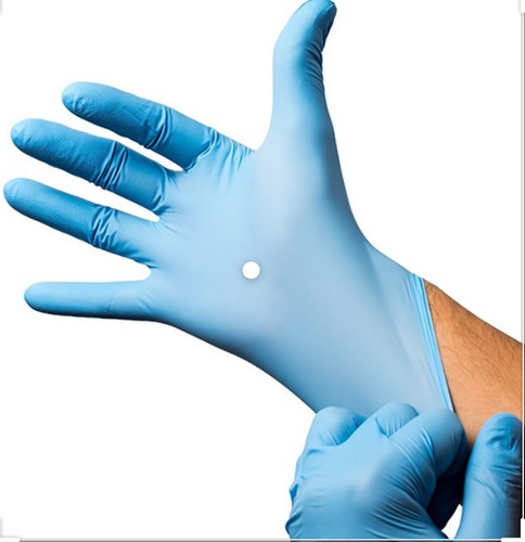 Guante Nitrilo Azul Talla M Por 100 Unidades