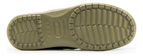Mocasines Hombre Crocs Santa Cruz 2 Luxe Originales Gris
