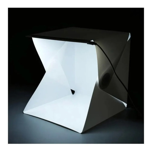 Imagen 5 de 10 de Mini Estudio Caja Luz Fotografía Usb Led 30x30 Estudio