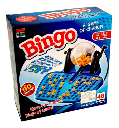 Juego Un Bingo En Mi Casa - Juego De Mesa Bingo- Vamosajugar