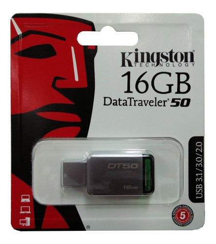 Pendrive Kingston 16gb 16 Gb Datatraveler 50 3.0 Original