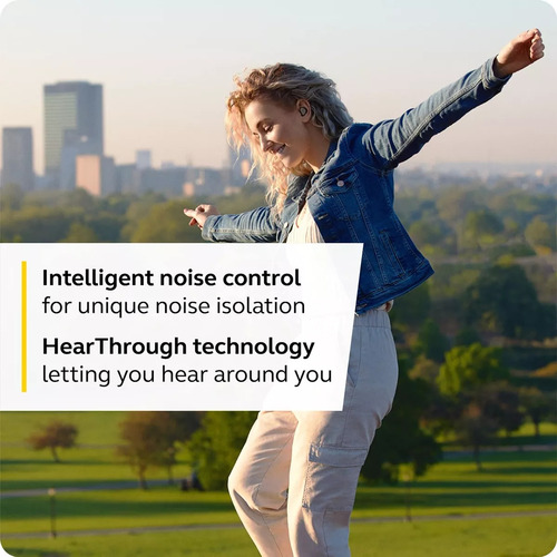 Auricular Simil Jabra 3 Sonido Sublime Y App Sinc Tu Celular Gris Oscuro