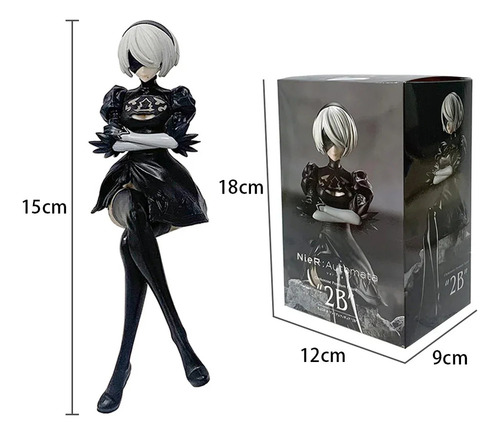 Mxg-wjww Figura De Acción Game Nier Automata 2b De Juguete,