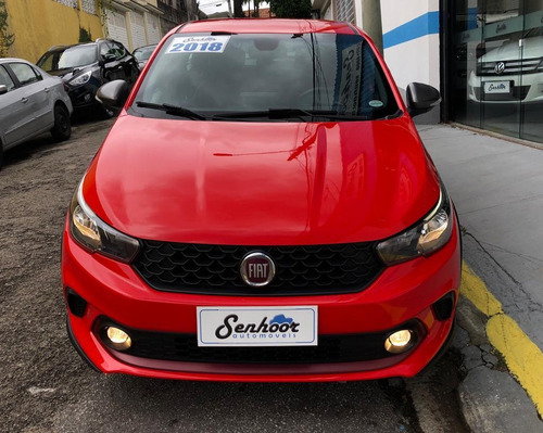 Fiat Argo Hgt 1.8 Flex Manual Vermelha - 2018