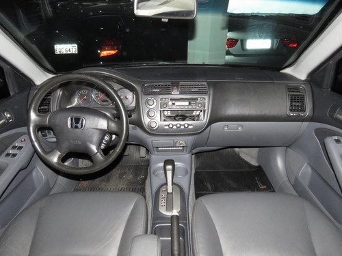 Honda Civic 1.7 Ex Aut Blindagem Iiia Completa C/ Couro