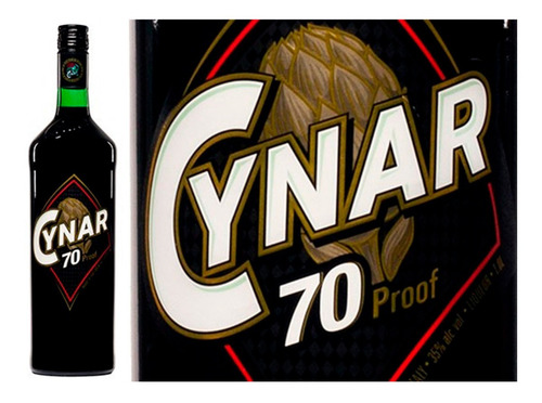 Aperitivo Cynar 70 Proof 750ml Botella Bebidas Caja X6 Pack