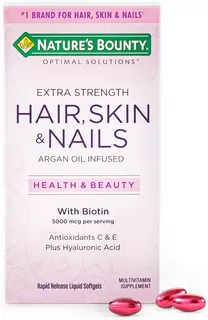 Hair Skin & Nails Nature's Bounty 150 Capsulas Blandas