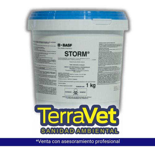 Veneno Ratas Storm Basf Balde X 1 Kg Raticida Cebo