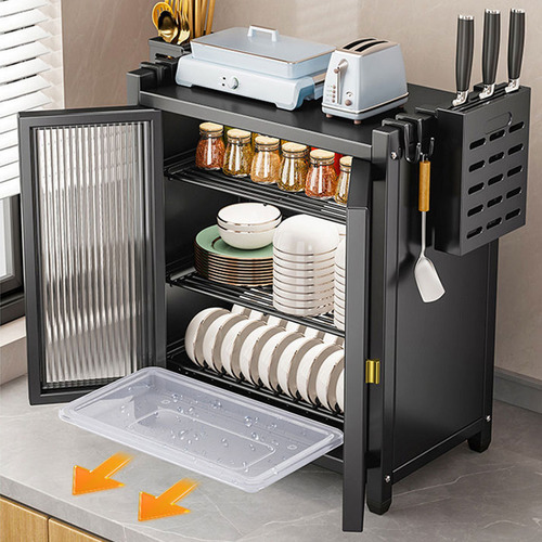 Especieros Para Cocina 3 Niveles Gabinete Para Cubiertos Blanco