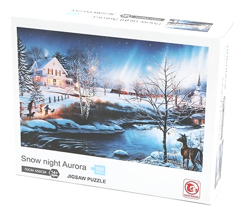 Rompecabezas: Invierno De Noche (1000 Piezas) Hao Xiang