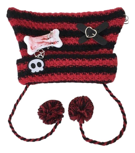 (rb) Gorro De Fiesta Con Temática Y2k Para Niña, Gorro De Pu