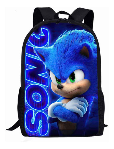 Bolso De Escuela Primaria Sonic Más Vendido Transfronterizo