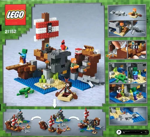 Minecraft lego ship hotsell