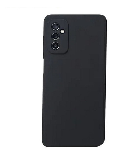 Capa Silicone Veludo Luxo Para Samsung Galaxy M52 5g - Preta