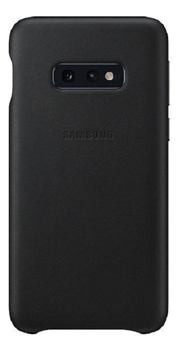 Funda de piel negra para Samsung S10e EF-VG970Lbegbr