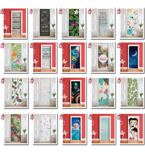 Vinilos Para Puertas Vinilos Decorativos - Personalizados