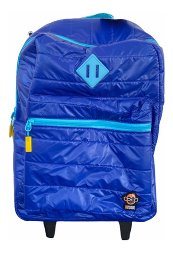 Mochila Grande Resistente Ligera Impermeable Rueda Con Luces