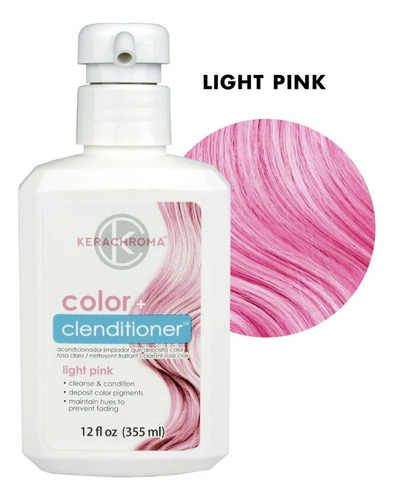 Acondicionador Depositador De Color Kerachroma Light Pink