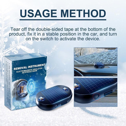 / Dispositivo Electromagnético De Remoción De Nieve For