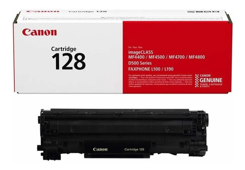 Toner Original Canon 128 - Black Mf4400/mf4500/mf4700/mf4800