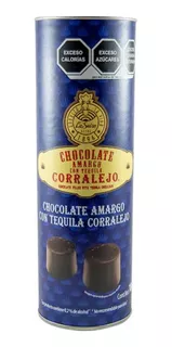 Chocolate Amargo Con Tequila Corralejo, La Suiza, 180 G.