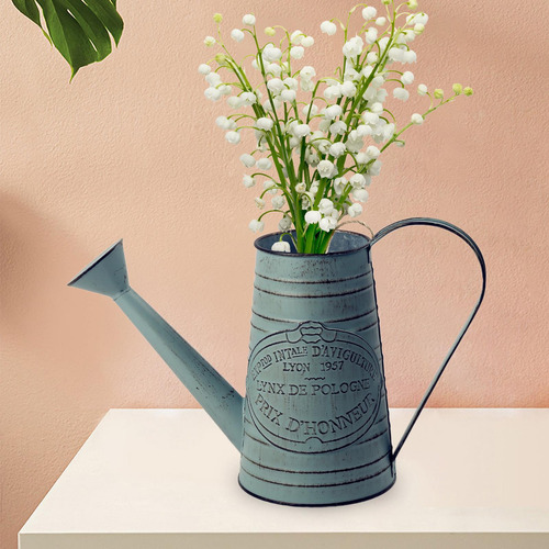 Tetera De Hierro Para Flores, Regadera, Maceta Portátil De