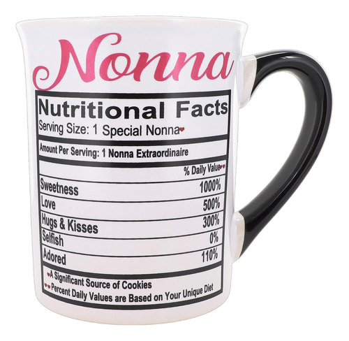 Cottage Creek Nonna Taza, Cerámica 16oz. Taza De Café Nonna,