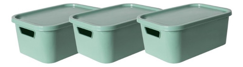 Pack X3 Cajas Canastos Organizadores Bosco Bari Nº 7 Con