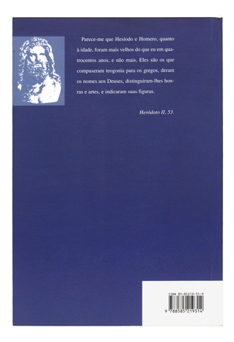 Livro - Teogonia - A Origem Dos Deuses - Hesíodo - Iluminuras (2012) (Usado)