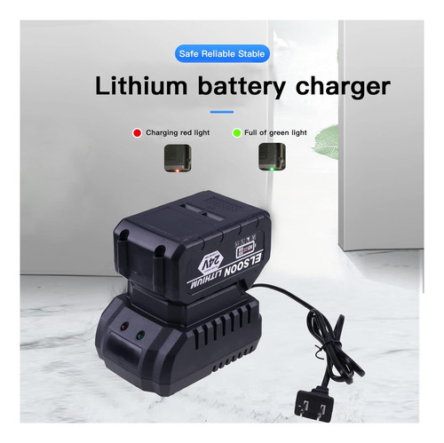 Elsoon Cargador Rápido Compatible Con Batería De Litio Bosch