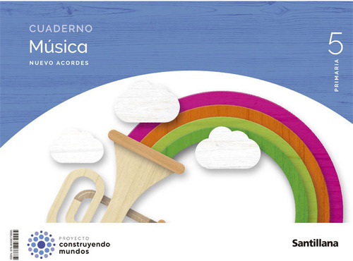 Cuaderno Musica Acordes 5 Primaria ( Libro Original )