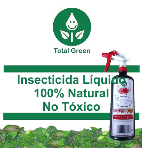 Insecticida Líquido Natural Total Green, 1 Lt.