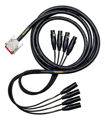 Mogami 3 Gold 8 Canales Formato Aes Db-25 Cable De Audio Y