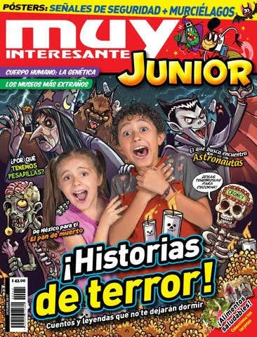 Revista Muy Interesante Junior Juegos Lectura Pará Niños 