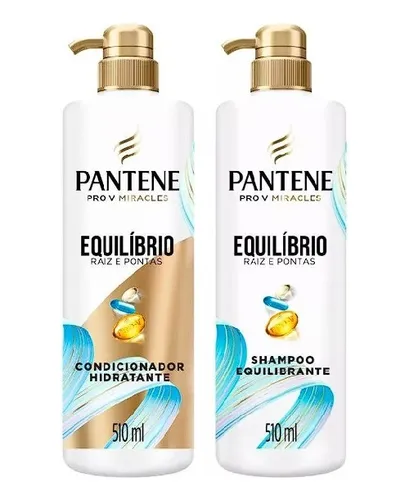 Kit Pantene Equilíbrio Condicionador + Shampoo - 510 Ml
