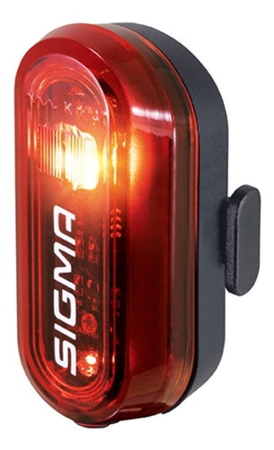 Luz traseira poderosa para bicicleta Sigma Curve, cor vermelha de excelente qualidade