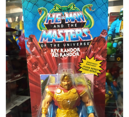 Master Of The Univers Rey Randor Orings (Usado)