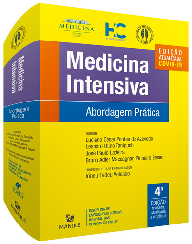Medicina intensiva: abordagem prática, de Azevedo, Luciano César Pontes de. Editora Manole LTDA, capa mole em português, 2019