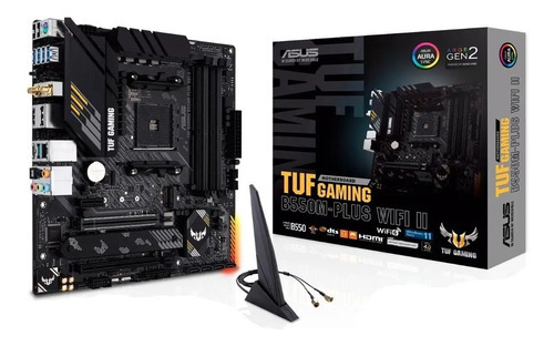 Placa Mãe Asus Tuf Gaming B550m Wifi Ii B550 Amd Am4 Ddr4